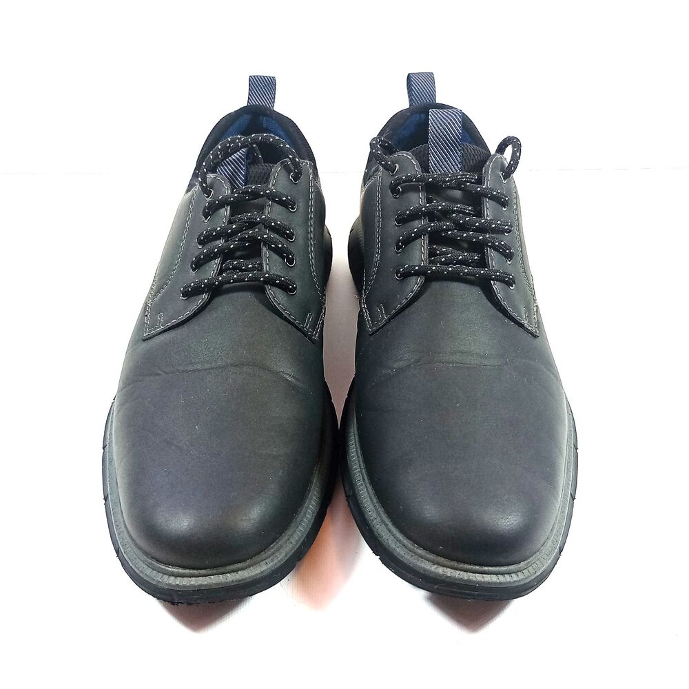 Dockers Supreme Flex Mens Shoes Size 8M Dark Grey Casual Oxfords Lace Up 90-4370
